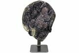 Tall, Amethyst Cluster With Stalactite Formation - Uruguay #121375-1